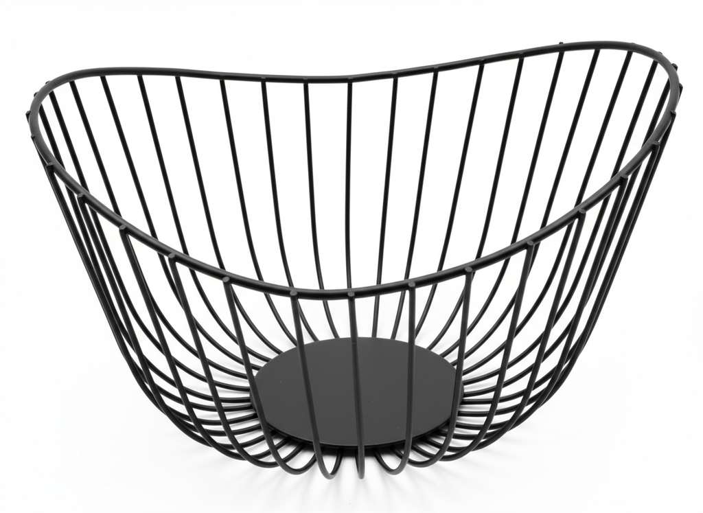 Boat Tokri Fruit Basket - MS Black