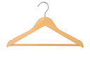 Hanger Wooden - Natural Wood