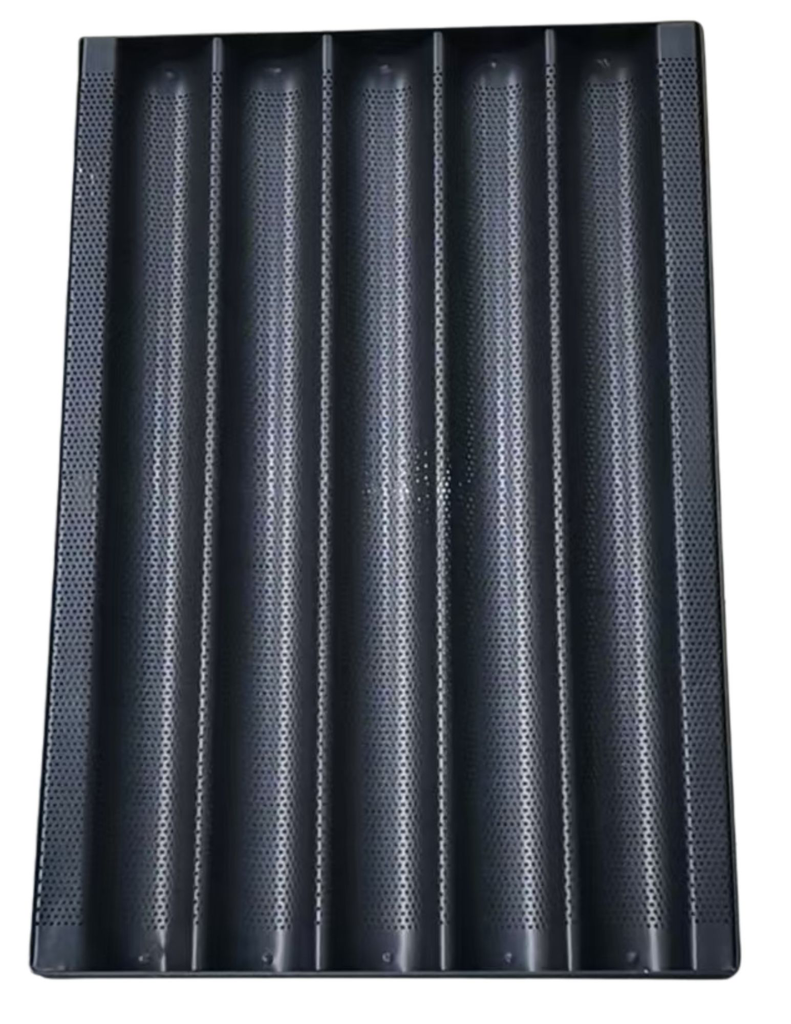 5 Slots Non-Stick Coated Baguette loaf Baking Tray