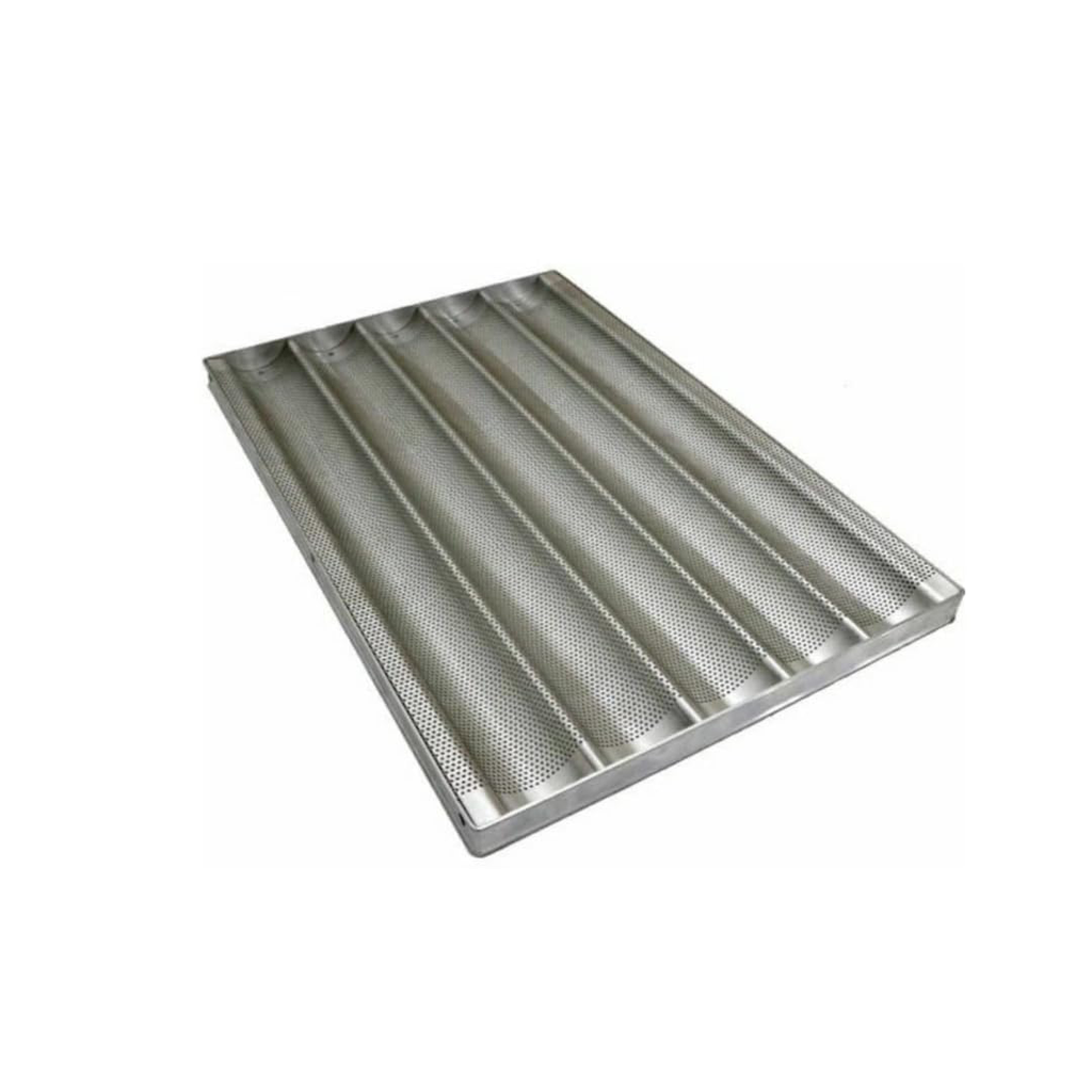 5 Slots Baguette loaf Baking Tray