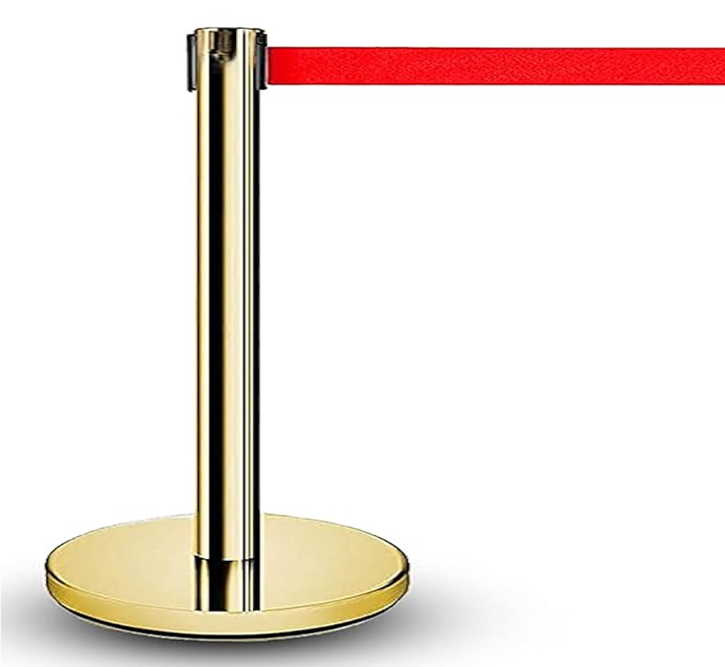 Barrier / Q-Manager - Golden with 2M Red Strip