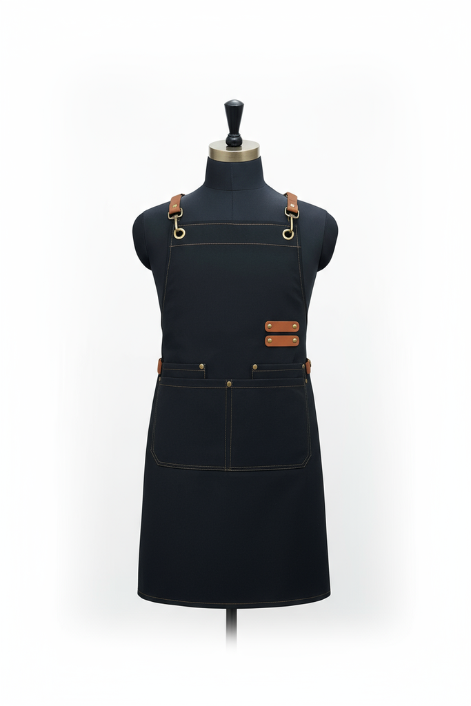 Bartending Apron - Eco Denim Blue