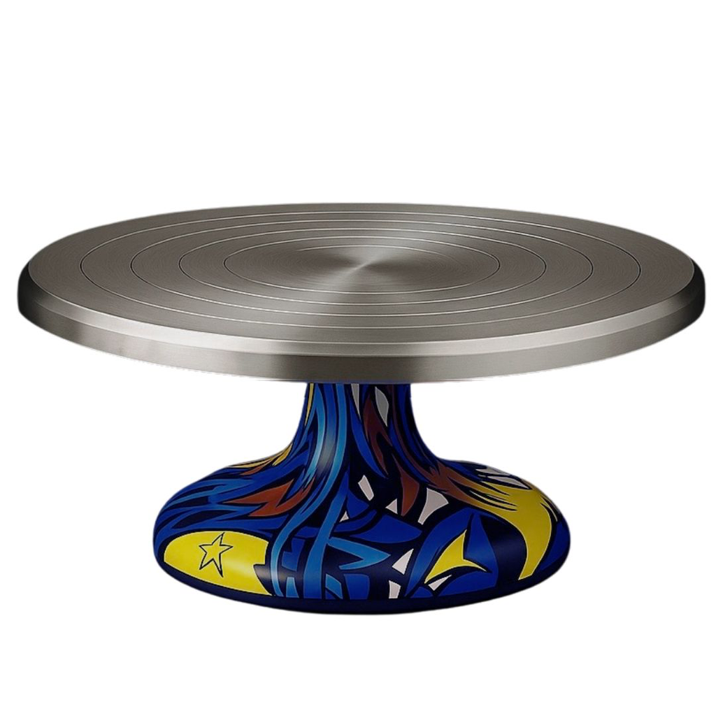 Cake Turn-Table Color Designer Base