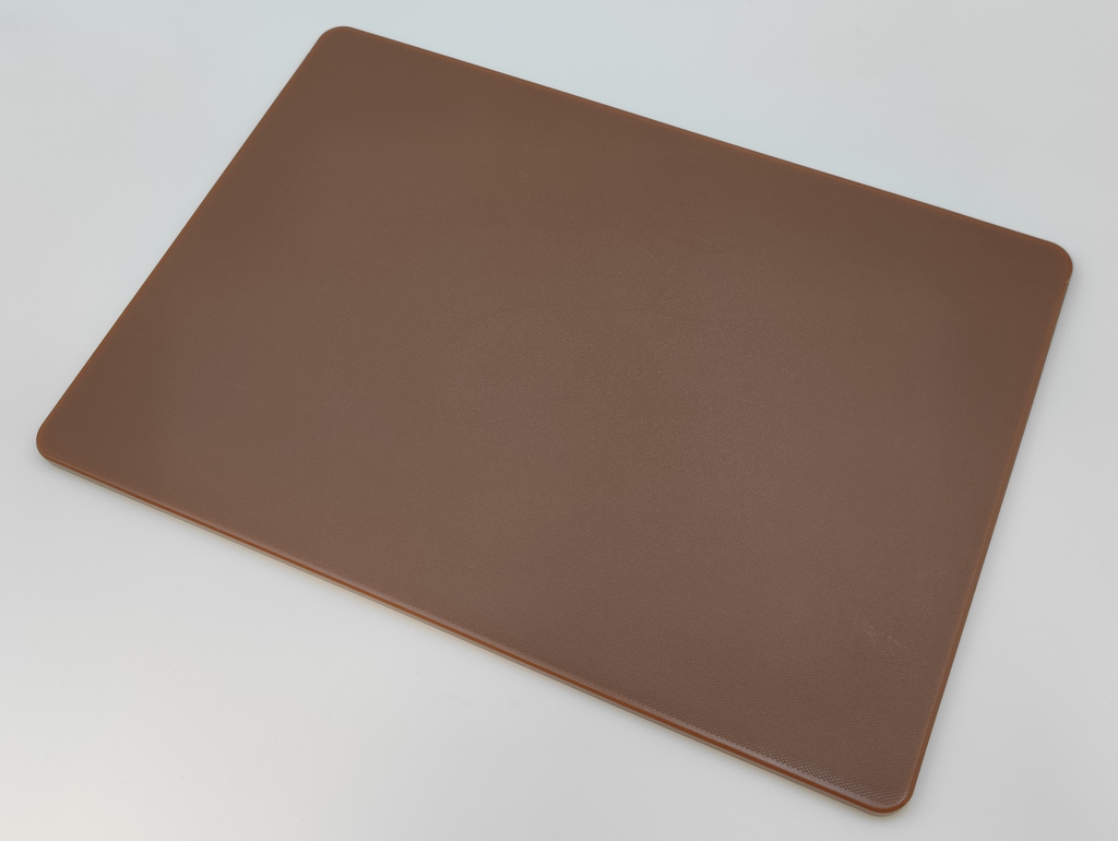 NSF - HDPE Chopping Board  Rectangular Brown 12x18x1in.